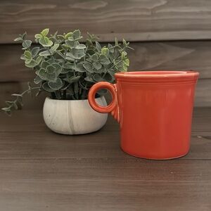 Fiesta Persimmon Ring Handle Coffee Mug (1999-2008)